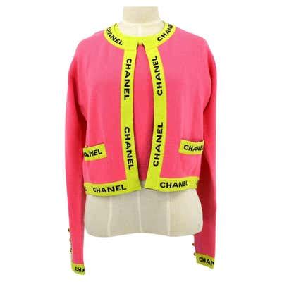 chanel sweater 2019 fucsia